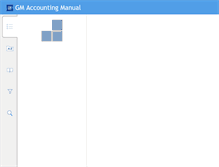 Tablet Screenshot of gm.acctmanual.com